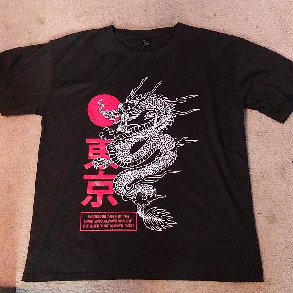 Japanese dragon shirt